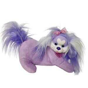 Puppy Surprise Purple Plush Dog Stuffed Animal 14 Inch